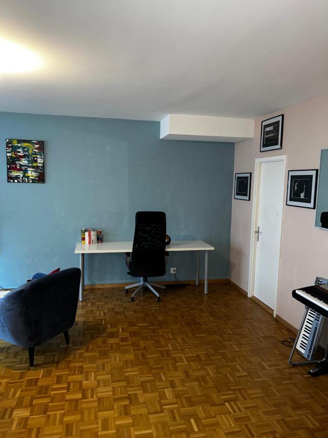 Ferienwohnung Beautiful Large Studio In Center Of Geneva Free Wifi Exterior foto